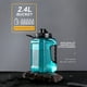 thumbnail image 1 of Botella grande de agua de 2,4L con marcador de tiempo - Botella deportiva impermeable para gimnasio, oficina y actividades al aire libre - Plástico Tritan sin BPA - Guía motivacional de hidratación, 1 of 2