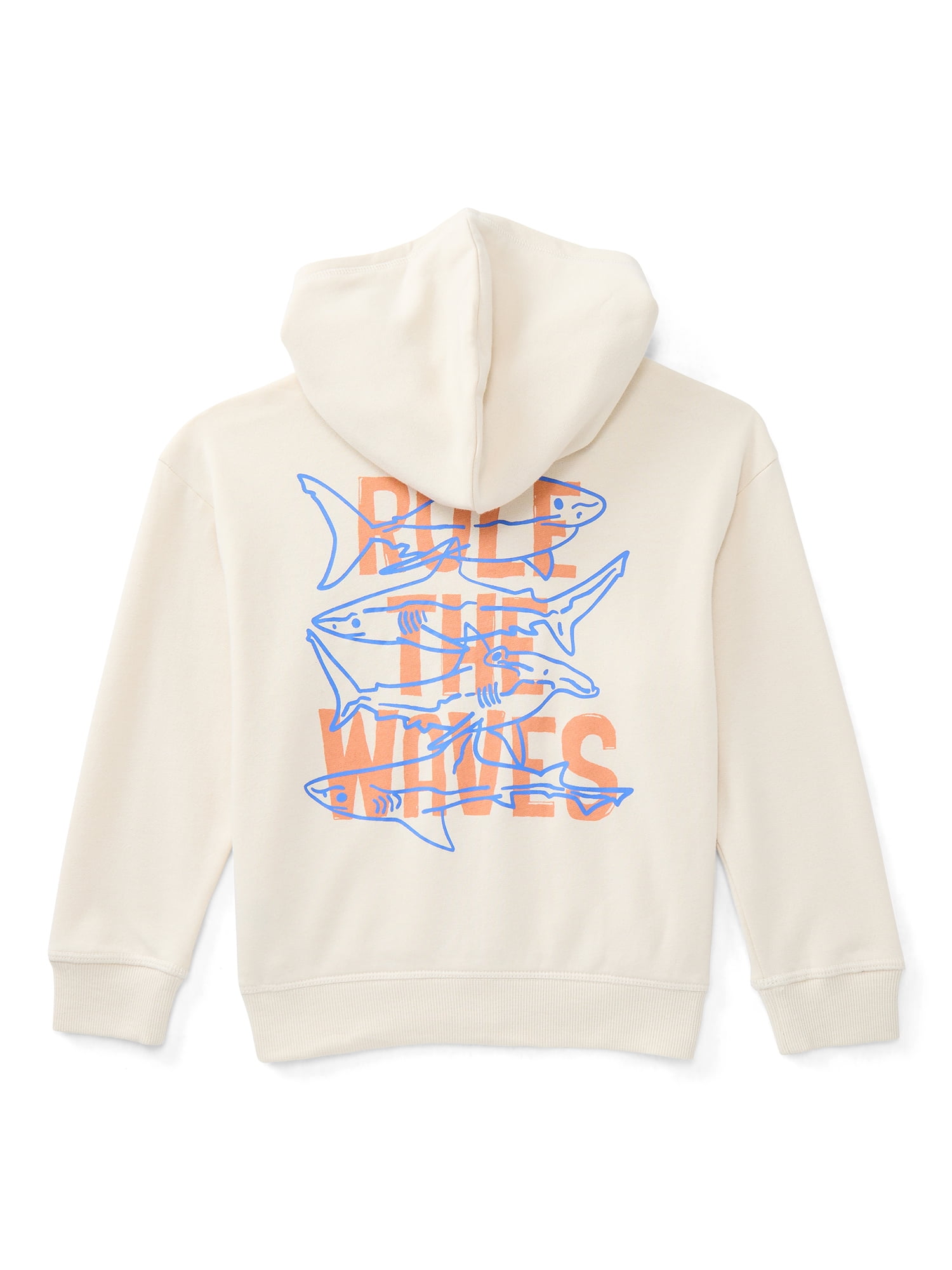 Wonder Nation Little Boys Graphic Zip Hoodie, Sizes 4-10