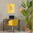 thumbnail image 3 of Stupell Industries Modern Exotic Cheetah over Yellow Canvas Art, 16 x 20, by Karolina Sato, 3 of 8