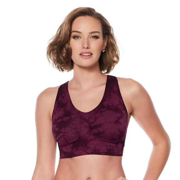 Rhonda Shear Tie-Dye Seamless Bra