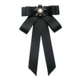 thumbnail image 3 of Broche de lazo preatado para mujer, broche de pajarita, accesorio para cuello, preatado de moda Estilo A, 3 of 9