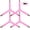 pink, variant on 4pcs Bed Sheet Clip Adjustable Bed Sheet Grippers Belt Fastener Bed Sheet Clips Mattress Cover Blankets Quilt Holder Organize Gadgets