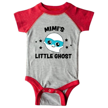 

Inktastic Cute Mimi s Little Ghost with Stars Gift Baby Boy or Baby Girl Bodysuit