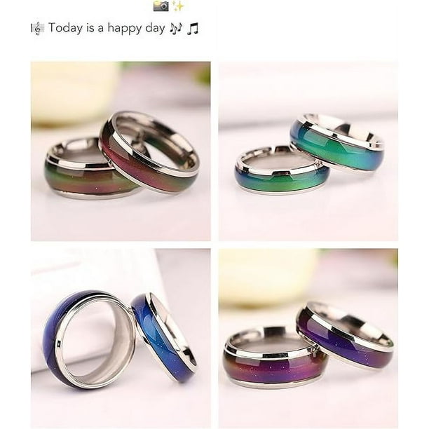 Anillo magico que cambia de color new arrivals