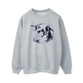 thumbnail image 1 of Netflix Womens The Witcher Wolf Logo Infill Sweatshirt, 1 of 3
