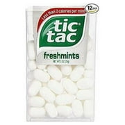 Tic Tac Mints, Freshmint Multipack, (12) 4 Pack Sleeves, 48 Units in Total