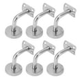 thumbnail image 3 of Wall Handrail Bracket,6 Pcs Wall Handrail Hand Rail Bracket Stair Handrail Bracket Expertly Crafted, 3 of 14