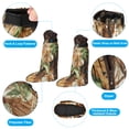 thumbnail image 4 of Unique Bargains Waterproof Shoe Covers, Rain Shoe Cover Snow Boot Covers, XS, Camo, 4 of 5