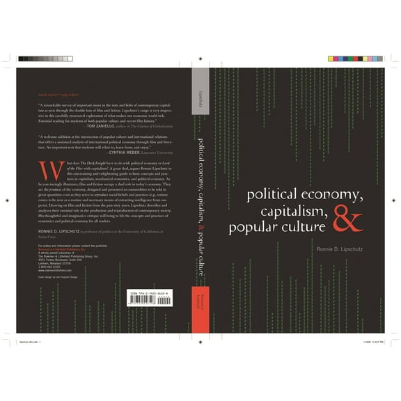 Political Economy, Capitalism, and Popular Culture (Hardcover)