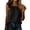 Black, variant on WEIWEN Workout Tank Tops Woman Women's Silk Satin Camisole Tank Tops 2026 V Neck Pleated Dressy Sleeveless Blouses Summer Business Casual Work Shirts Green, S