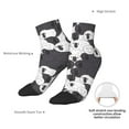 thumbnail image 6 of Rocae Black And White Sheeps for Premium Adult Socks,Comfortable, Breathable, and Durable Socks, Perfect for Everyday Wear, 6 of 7