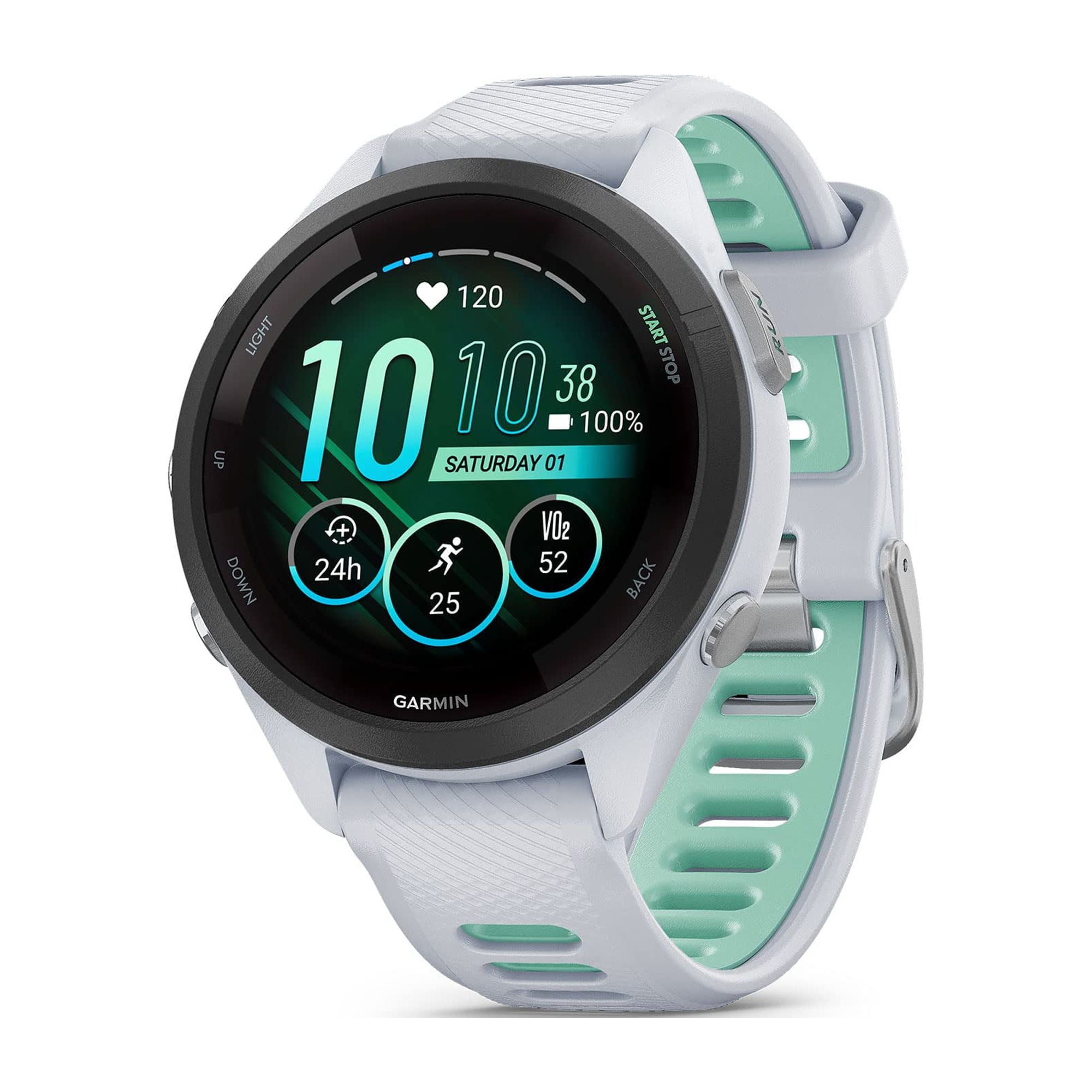 Garmin Forerunner 265S Running Smartwatch Colorful AMOLED Display