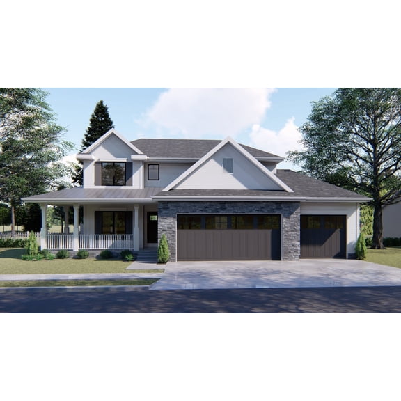 Advanced House Plans: Builder Ready Blueprints | Brentwood 29328 | 2 Story Plan