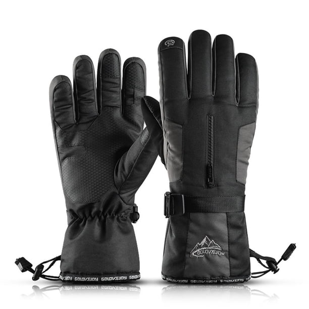Eigraketly Guantes de invierno Dulce regalo Resiliencia Mitones para exteriores Suministros de ciclismo ajustables Equipo deportivo Ropa de ciclismo Ciclismo SK02/Gris/M Eigraketly OD025879-30