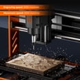 thumbnail image 5 of ACMER CNC Router Machine,500W Spindle,3-Axis Engraving & Milling Machine, 300 x 180 x 78mm Work Area, Aluminum Alloy Frame, for Wood Plastic Acrylic MDF Metal, 5 of 8