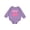 Lavender, variant on Poppop Girl Granddaughter Baby Fleece Bodysuit