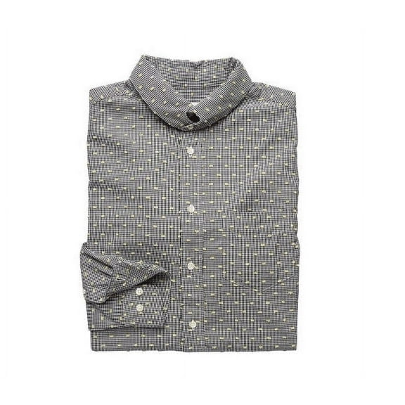 Gant Rugger Men's Dreamy Oxford Gingham Dobby Dylan Shirt (341153), Medium, Evening Blue