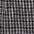 thumbnail image 3 of CITY STUDIO Womens Black Textured Zippered Check Sleeveless Mock Mini Cocktail Sheath Dress 1, 3 of 3