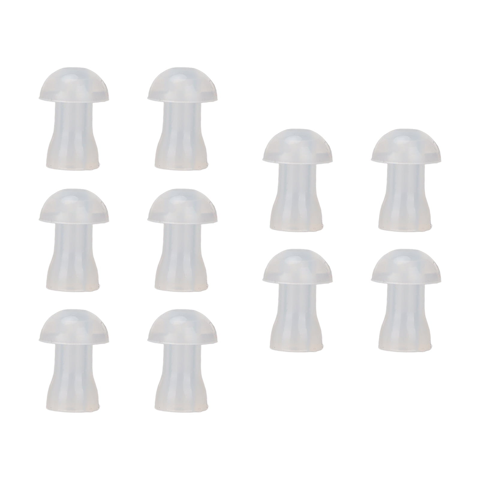 Silicone Domes Ear Tips, Universal Washable Ear Tips Replacement For BTE Behind The Ear S 8mm/0.31in