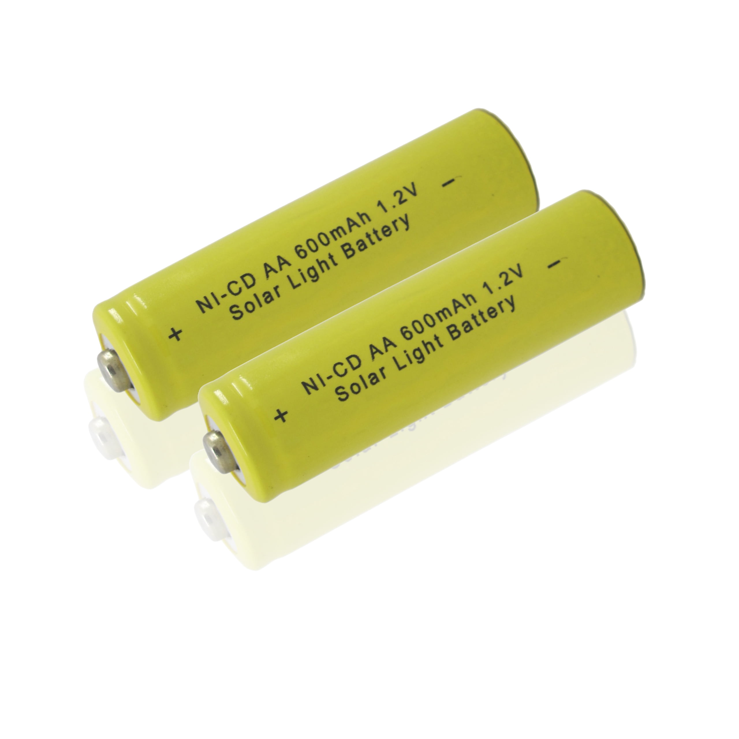 GLESOURCE (24 PCS) 1.2V Solar Light Batteries AA Nicd aa 600mAh Rechargeable Batteries for Garden Lights Remotes Mice