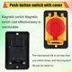 thumbnail image 4 of Electromagnetic Switch Magnetic Button Switch KJD12 16A 250V Power Tool Undervoltage Overload Prote, 4 of 5