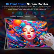 UPERFECT 22Inch Computer Monitor 60Hz Touchscreen 2560*1440P Portable Monitor