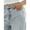 thumbnail image 3 of No Boundaries High Rise Baggy Wide Leg Jeans, 32" Inseam, Women's and Women's Plus Sizes XXS-4X, 3 of 5