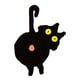 thumbnail image 2 of Fiudx Almohadilla Absorbente para Trasero de Gato, Diseño Tejido Divertido, Material Absorbente, Fácil de Limpiar, Decoración para El Hogar y La Oficina, Regalo Ideal para Amantes de Los Gatos, 15 Cm, 2 of 5
