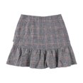 thumbnail image 2 of Minifalda con volantes Rebecca Taylor a cuadros para mujer azul 8, 2 of 2
