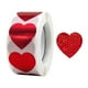thumbnail image 3 of Rollo de pegatinas de corazón de 500 piezas pegatinas de amor sello de fiesta de inauguración de la casa etiquetas adhesivas de papel para parejas Macarena Etiqueta de pegatinas con purpurina, 3 of 8