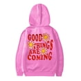 thumbnail image 5 of Vividxx Hoodies For Girls Long Sleeve Soft Sweatshirt Letter Print Kids Cute Pullovers Top Fashion Casual Hoodie For Fall Winter Trendy Fashion 12-13 Years, 5 of 5