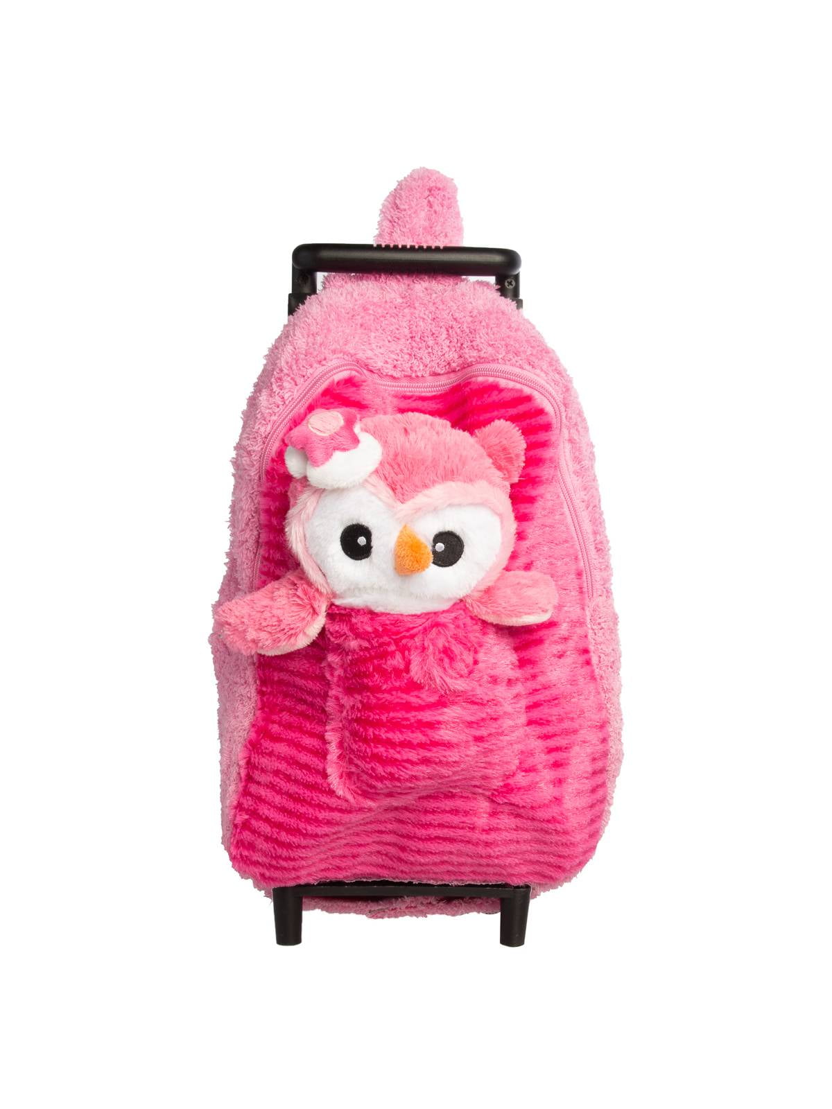 pink owl backpack
