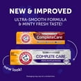 thumbnail image 3 of ARM & HAMMER Complete Care Toothpaste 2-Pack, Fresh Mint Flavor, Whole Mouth Protection, Two 6.0oz Tubes, 3 of 13