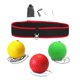 thumbnail image 4 of Equipo de boxeo con pelota de reflejo de boxeo, equipo de boxeo de velocidad de lucha, pelota de boxeo para entrenamiento de velocidad de reacción de , Amarillo Rojo Amarillo Rojo Verde, 4 of 8