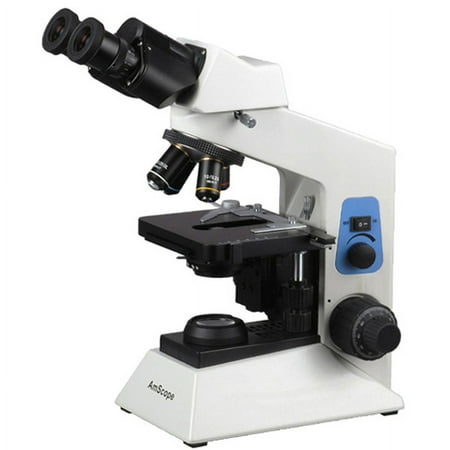 AmScope 2000X Professional Binocular Biological Research Microscope New