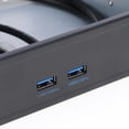 thumbnail image 3 of Panel Frontal CUTICAT USB 3.0 con Montaje de Duro 2.5 3.5 5.25, 3 of 8