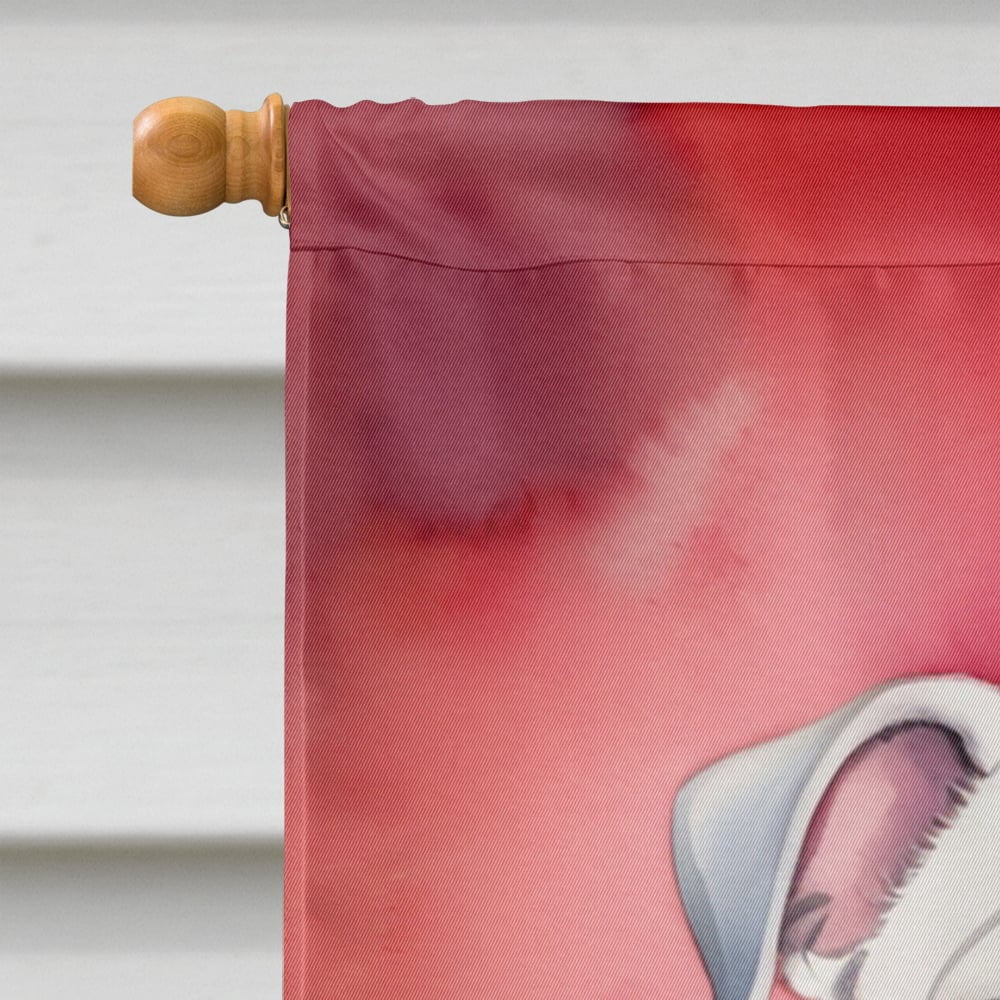 English Bulldog My Valentine House Flag 28 in x 40 in