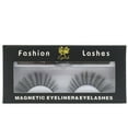 thumbnail image 2 of Natural Lashes Eyelashes Fluffy Clear Band False Lashes Wispy Eye Lashes Pack Short 5D Volume 15mm Eyelashes Kit with Lash Glue by Tkrady, 2 of 5