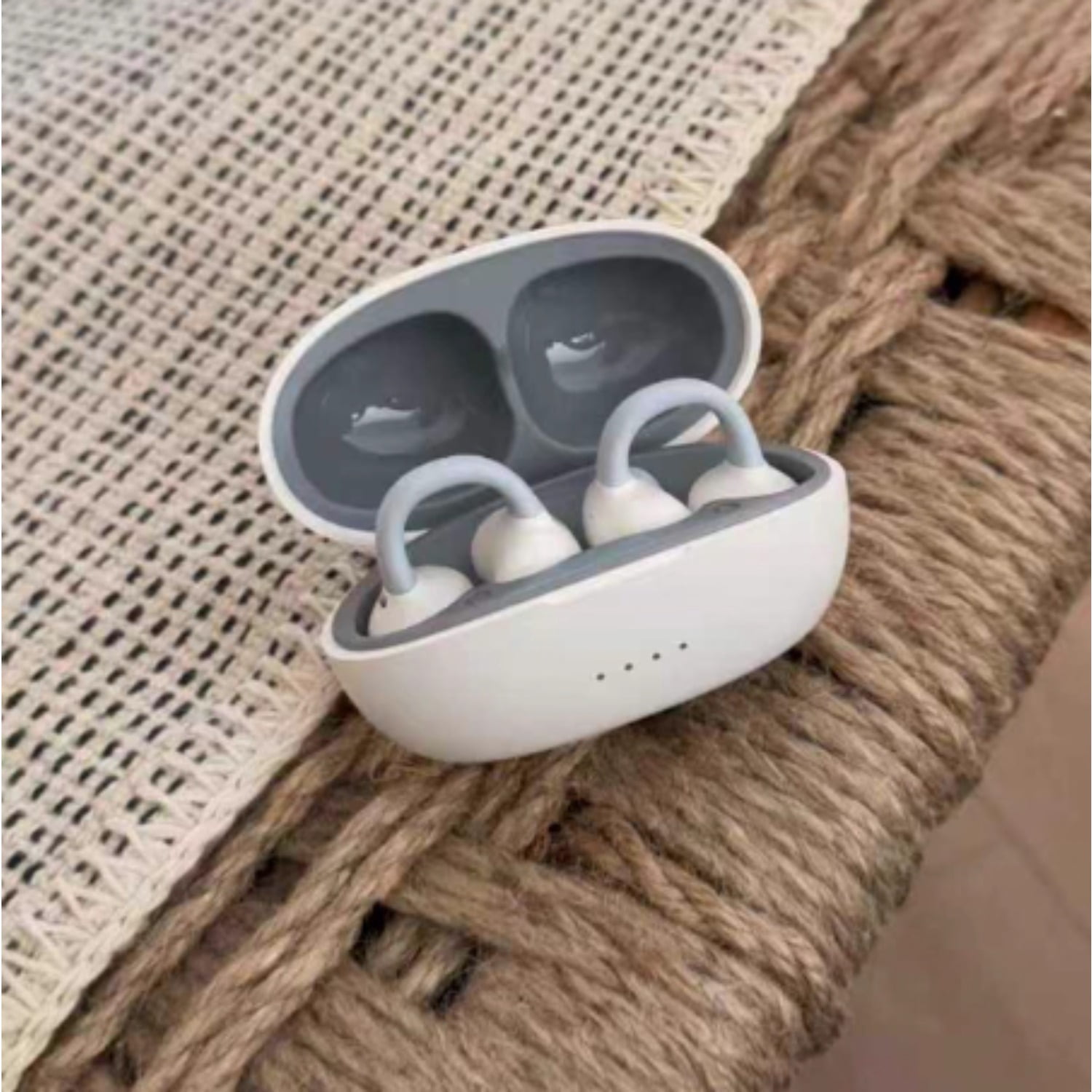 HM20 Bone Conduction Bluetooth Earset, Clip-On Ear Hook Wireless Sports Headphones 2026 New Model with Long Battery Life