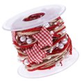 thumbnail image 4 of 1 Roll Christmas Five-pointed Star Ribbon DIY Ribbon Gift Ribbon Packing Ribbon, 4 of 9