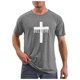 thumbnail image 1 of Playeras Negras Para Hombre Algodon, Camiseta De Manga Corta Para Hombre Y Mujer, Nueva Camiseta Ancha De Estilo Antiguo Con Texto De Tendencia, Camiseta De Media Manga Pura De Verano, 1 of 5