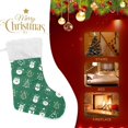 thumbnail image 5 of Ryvnso Christmas Stockings Christmas Snowmans Tree 17.7" Large Stocking Decoration 1 Pack, 5 of 7