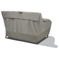 thumbnail image 4 of Duck Covers Weekend Water-Resistant 60 Inch Patio Loveseat Cover with Integrated Duck Dome, Moon Rock, 4 of 9