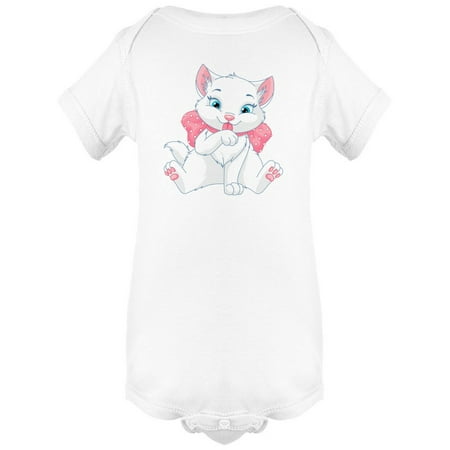 

Cat Licking Paw Bodysuit Infant -Image by Shutterstock Newborn