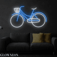 thumbnail image 2 of Glowneon Classic Bicycle Neon Sign, Vintage Bike Shop Wall Led Decor, 2 of 4