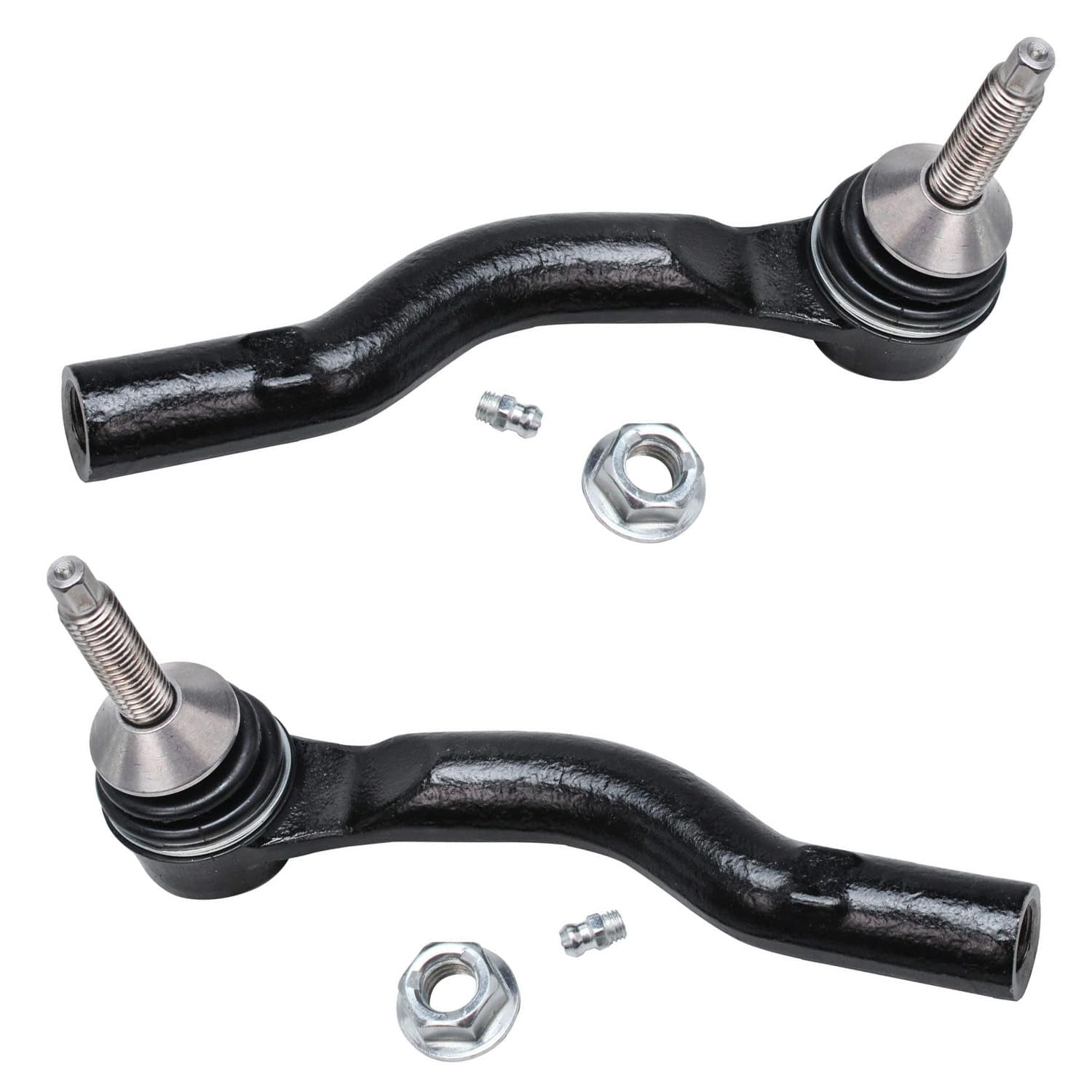 Detroit Axle - Front End 12pc Suspension Kit for Ford Crown Victoria Grand Marquis Town Car 2003-2011, 2 Upper Control Arms 2 Lower Ball Joints Inner Outer 4 Tie Rods 2 Boots 2 Sway Bars Replacement