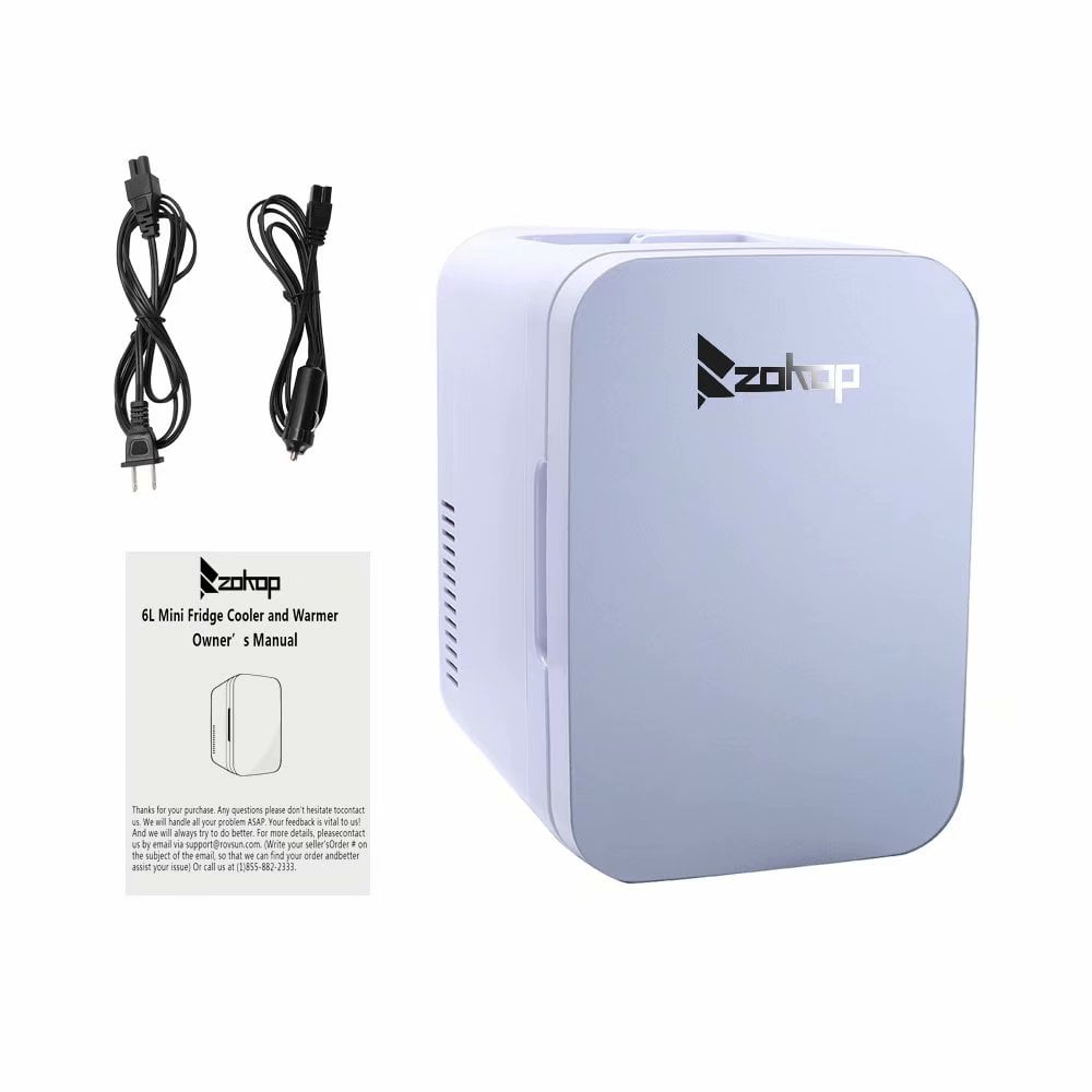 ZOKOP Electric Cooler & Warmer for Car,Mini Car Coolers Plug In(6 Liter