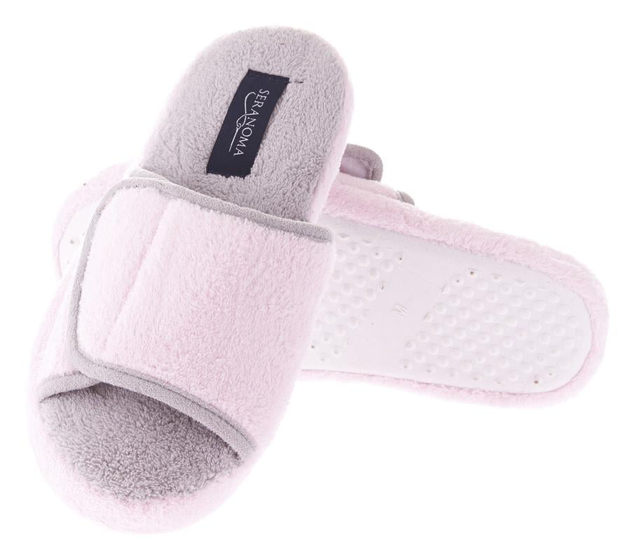 womens velcro closure slippers