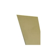 K&S Metal Sheets - Brass, 6" x 12", 0.016" Thick