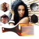 thumbnail image 2 of Peine de plástico para el cabello Peine de pelo afro Peine de horquilla Irfora Peine, 2 of 5